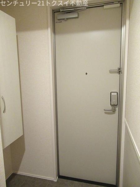 佐倉市寺崎北6丁目のアパート(玄関)