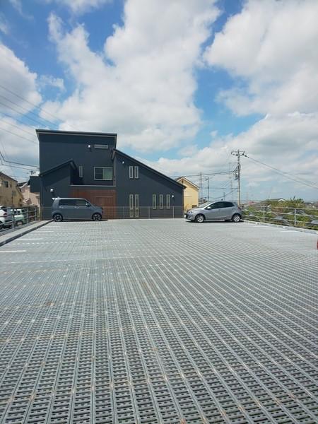 佐倉市上志津のアパート(駐車場)