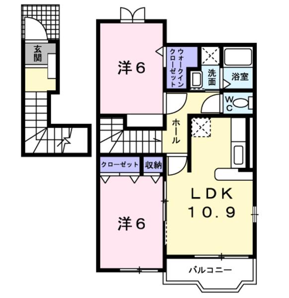 八街市文違のアパート