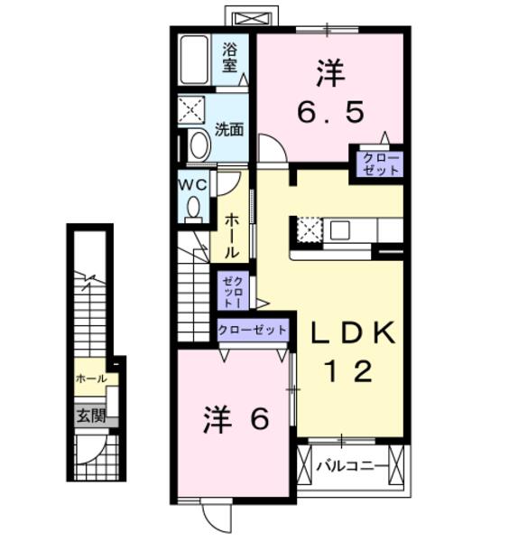 八街市文違のアパート