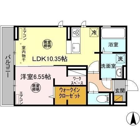 佐倉市寺崎北６丁目のアパート