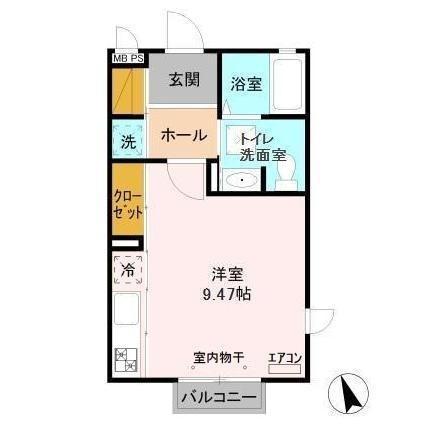 印旛郡酒々井町上岩橋のアパート
