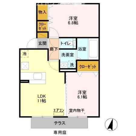 佐倉市大蛇町のアパート