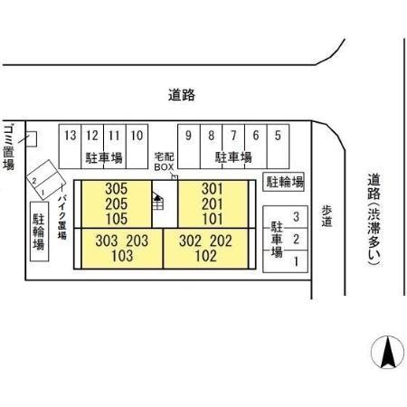 佐倉市寺崎北６丁目のアパート