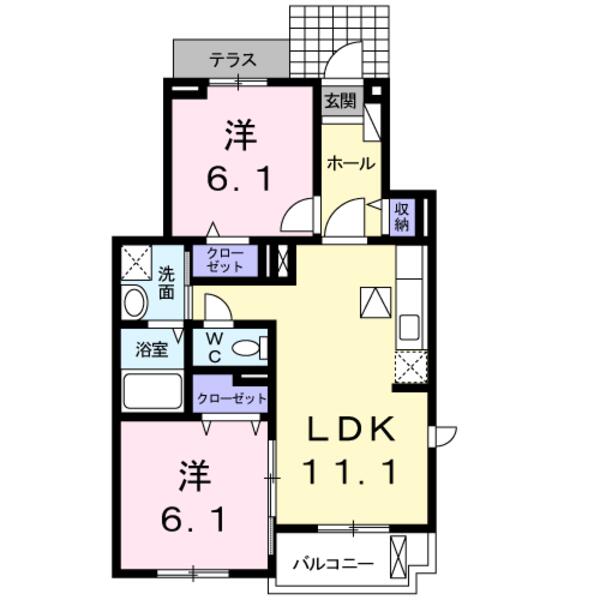四街道市下志津新田のアパート