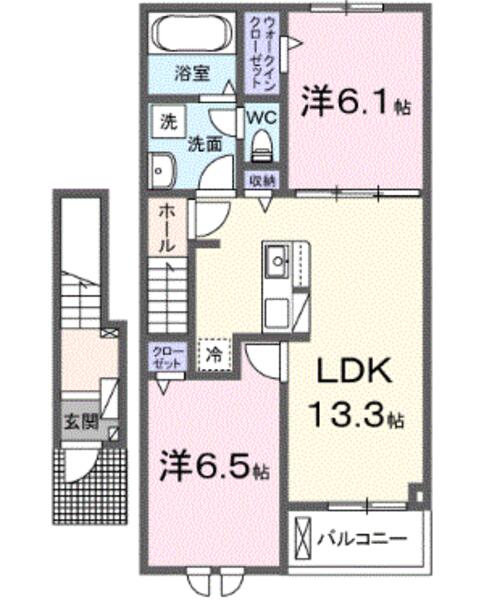 佐倉市六崎のアパート