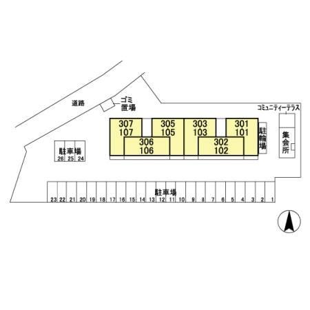 佐倉市寺崎北２丁目のアパート