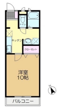 佐倉市六崎のアパート