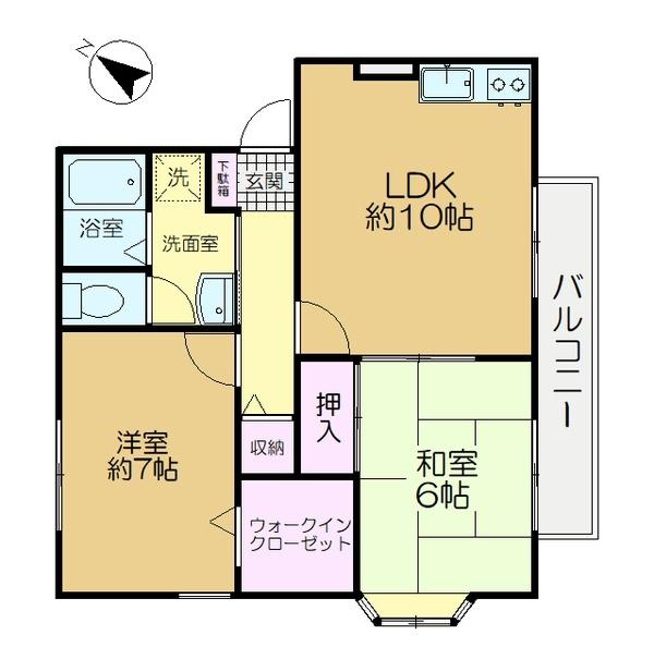 佐倉市井野のアパート