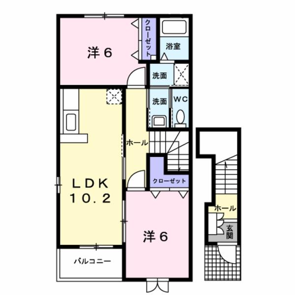 佐倉市石川のアパート
