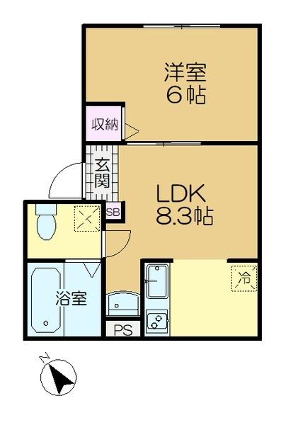 佐倉市上座のアパート