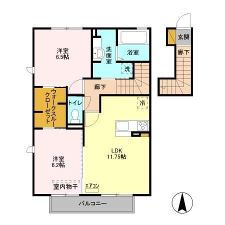 佐倉市寺崎北１丁目のアパート