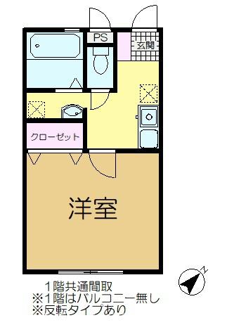 佐倉市下志津のアパート