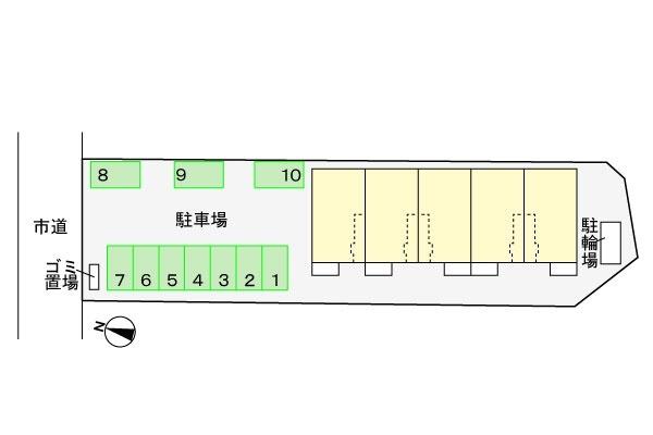 佐倉市城のアパート