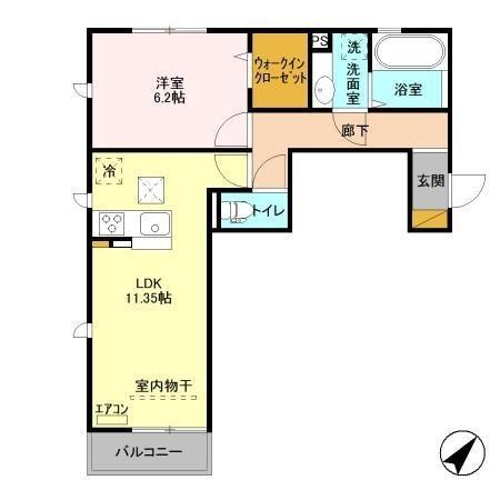 佐倉市寺崎北２丁目のアパート