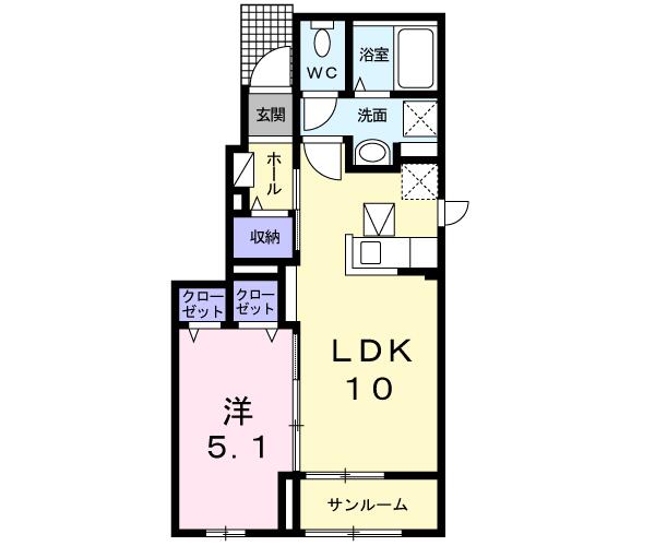 成田市並木町のアパート