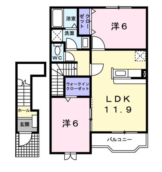 八街市文違のアパート