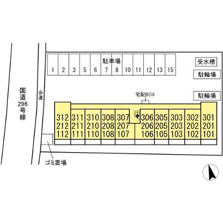 佐倉市上座のアパート