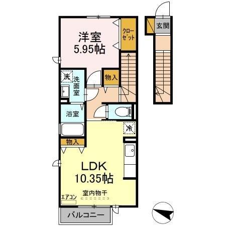 佐倉市宮前３丁目のアパート