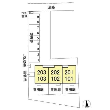 佐倉市宮小路町のアパート