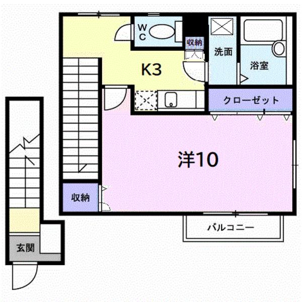 佐倉市井野町のアパート