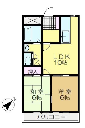 佐倉市上座のアパート