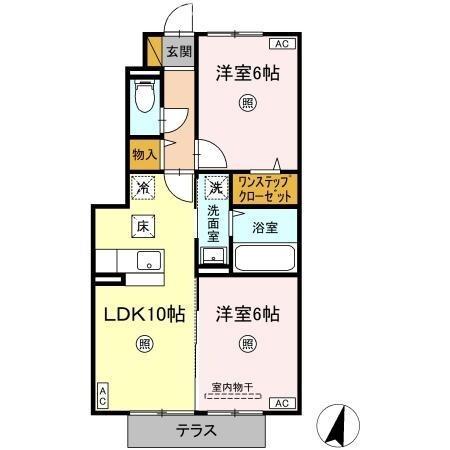 佐倉市六崎のアパート