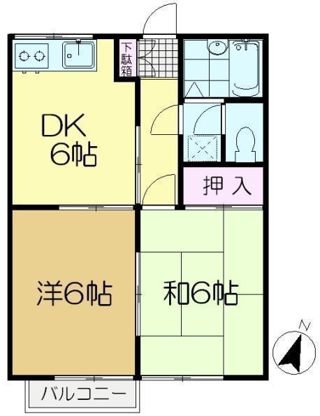 佐倉市本町のアパート