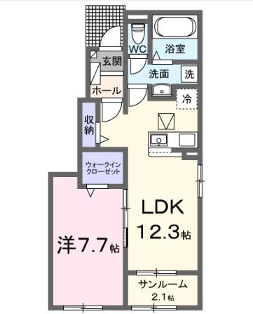 八街市八街のアパート