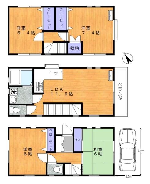 旭町一丁目戸建
