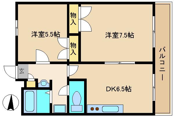 パレス龍田
