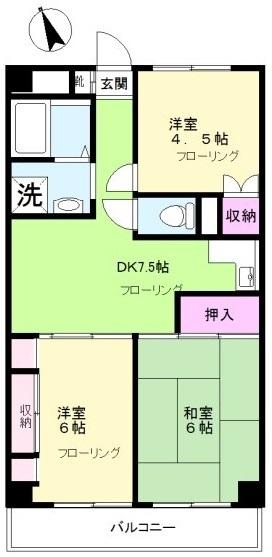 シャイニー・エイト(間取り)