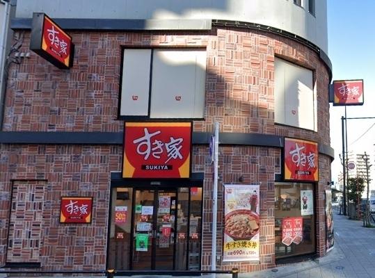 サンハイツ田中(すき家大森町駅前店)