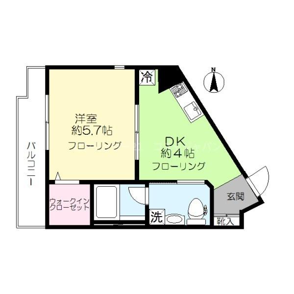 モント中馬込(間取り)