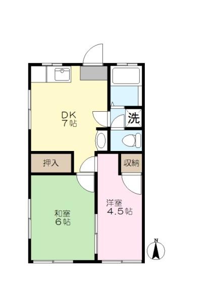 光荘2号館(間取り)