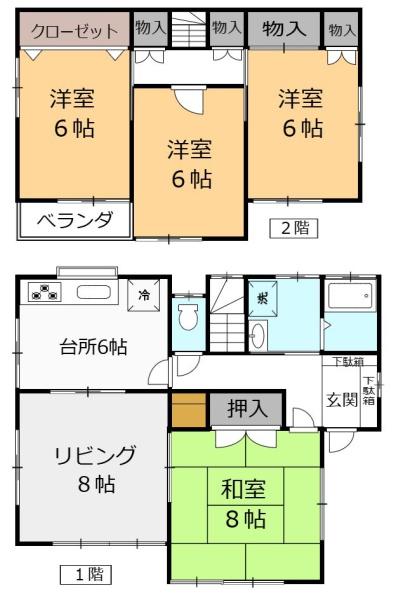 東習志野３丁目貸家