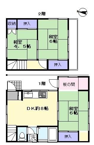 大戸一丁目中村貸家