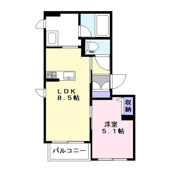 アスマックス南与野3　F棟
