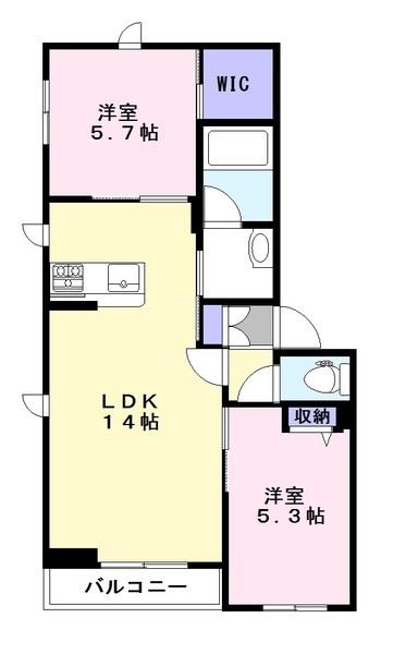 アスマックス南与野3　F棟