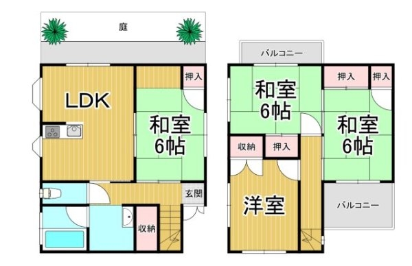 川西市錦松台戸建て