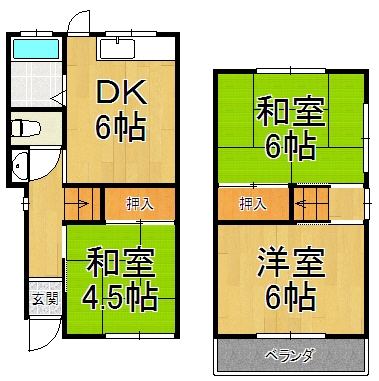 尼崎市南武庫之荘7-20-17貸家