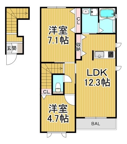 シャーメゾンTOA若王子