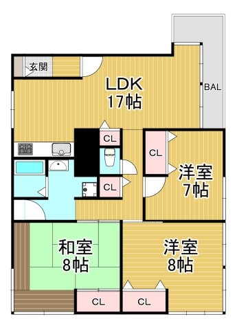 西宝仁川マンション
