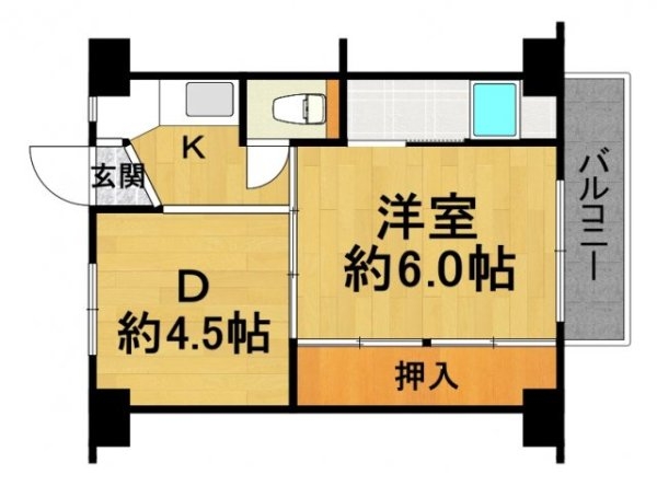ビレッジハウス鴻池4号棟