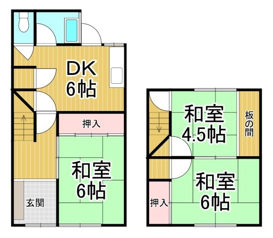 春日丘2丁目貸家