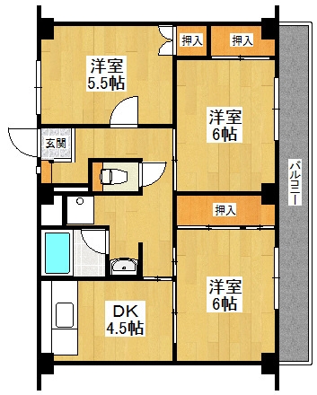 ビレッジハウス山本2号棟