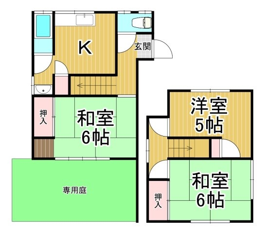 伊丹市西台4丁目戸建北側