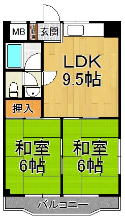 西宮市神原のマンション
