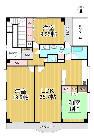 西宮市市庭町のマンション