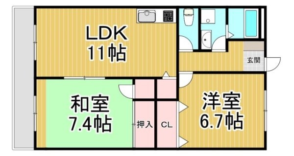 宝塚市高司１丁目のマンション